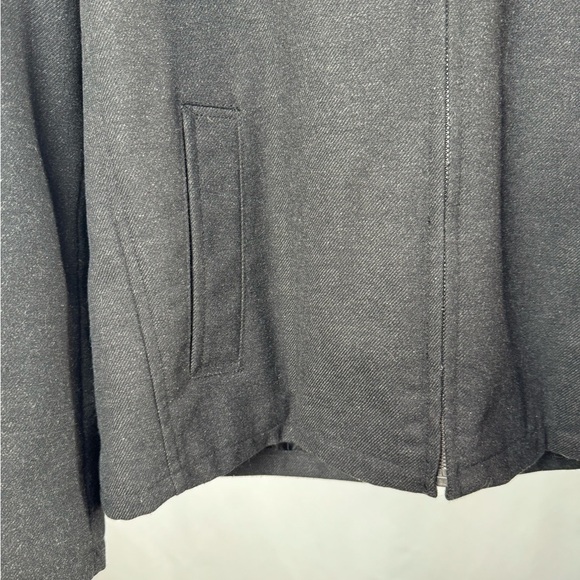 Levi’s Wool Blend Full Zip Jacket in Dark Grey Size Large - Picture 6 of 7